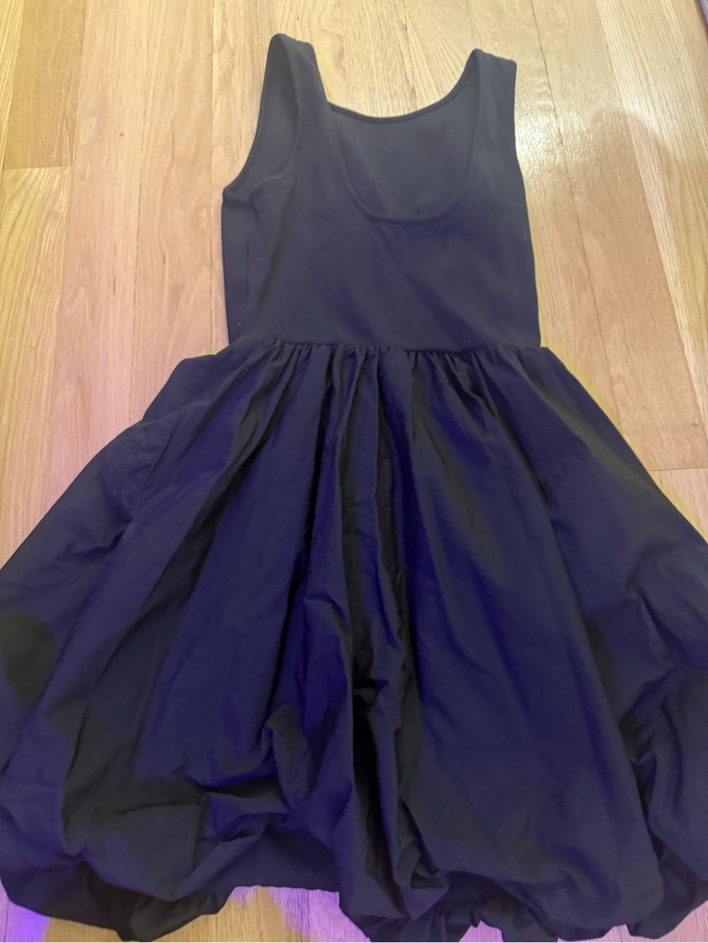 Steve Madden Black Sleeveless Midi Dress